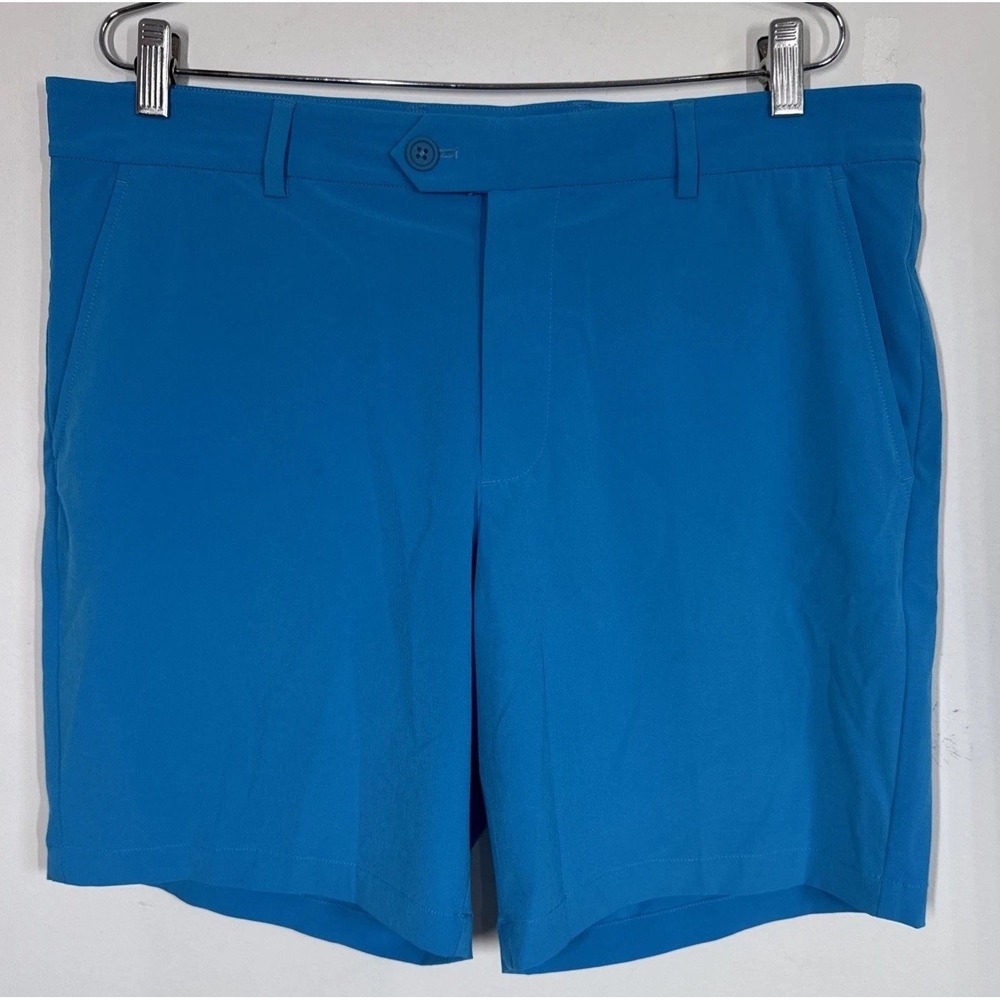 G/Fore Maverick 4 Way Stretch Performance Golf Shorts Men's 35 Turquoise Sports